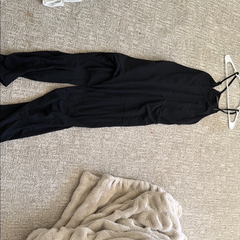 Black Halter Jumpsuit - Sleek Women's One-Piece